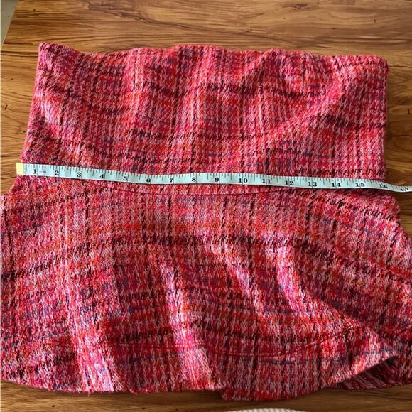 Maeve The Shannon Peplum Cropped Top Size L - Picture 12 of 13